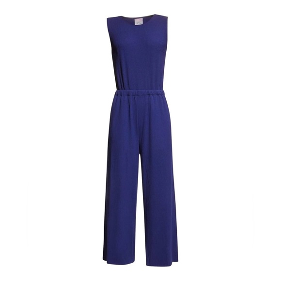 Terez Weekend Ribbed Tencel Wide-Leg Jumpsuit size M - Picture 9 of 9